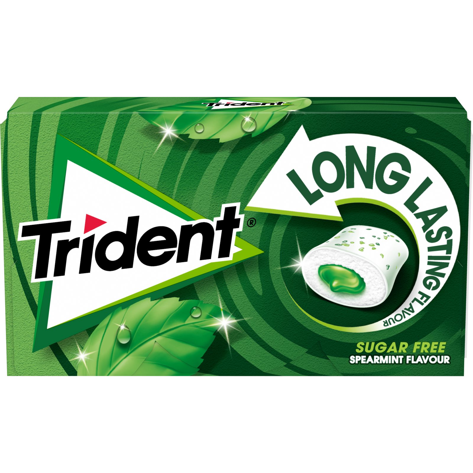 TRIDENT Τσίχλες Long Lasting Δυόσμος 22g