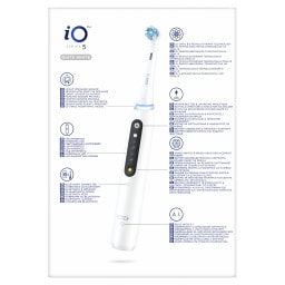 ORAL B | Hλεκτρική Οδοντόβουρτσα iO Series 5 White 1 Τεμάχιο