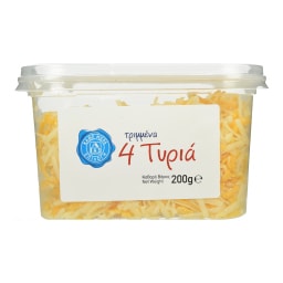 ΑΒ ΕΠΙΛΟΓΗ | Τριμμένο Τυρί 4 Τυριά 200g