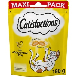 CATISFACTIONS | Σνακ Γάτας Τυρί 180g