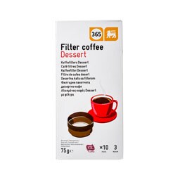 365 | ΚΑΦΕΣ ΦΙΛΤΡΟΥ DESSERT 10 ΤΕΜ