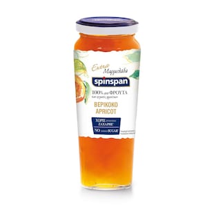 SPIN SPAN | Jam Apricot No Added Sugar 280g