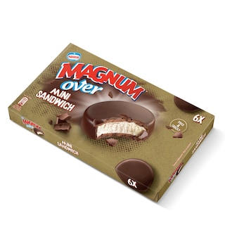 MAGNUM | Παγωτό Over Sandwich 6x58g
