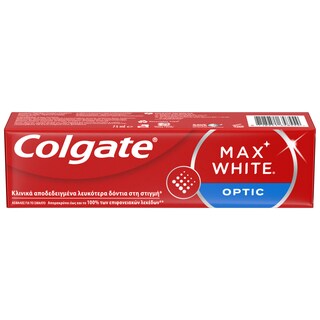 COLGATE | MAX | Toothpaste Max White Optic 75ml
