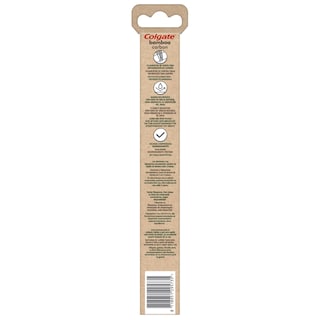 COLGATE | Οδοντόβουρτσα Bamboo Carbon Μαλακή 1 Τεμάχιο
