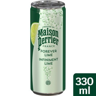 PERRIER | Ανθρακούχο Νερό Maison Perrier Forever Lime 4x330ml