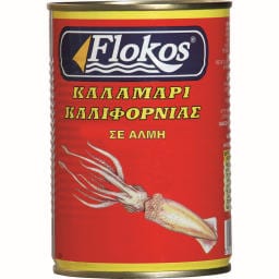 FLOKOS | Καλαμάρι Καλιφόρνιας Σε Άλμη 222g