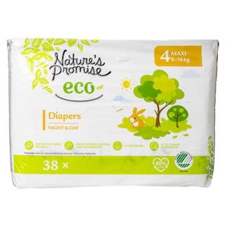 NATURE'S PROMISE | Πάνες Μωρού Eco Maxi No4 38 Τεμάχια