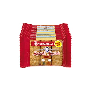 ΜΙΡΑΝΤΑ | ΜΠΙΣΚΟΤΑ FRESH PACKS 6 X 30 GR