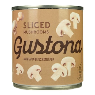 GUSTONA | Μανιτάρια Φέτες 115g