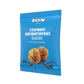 ΙΟΝ | Κουβερτούρα Υγείας Σταγόνες 100g