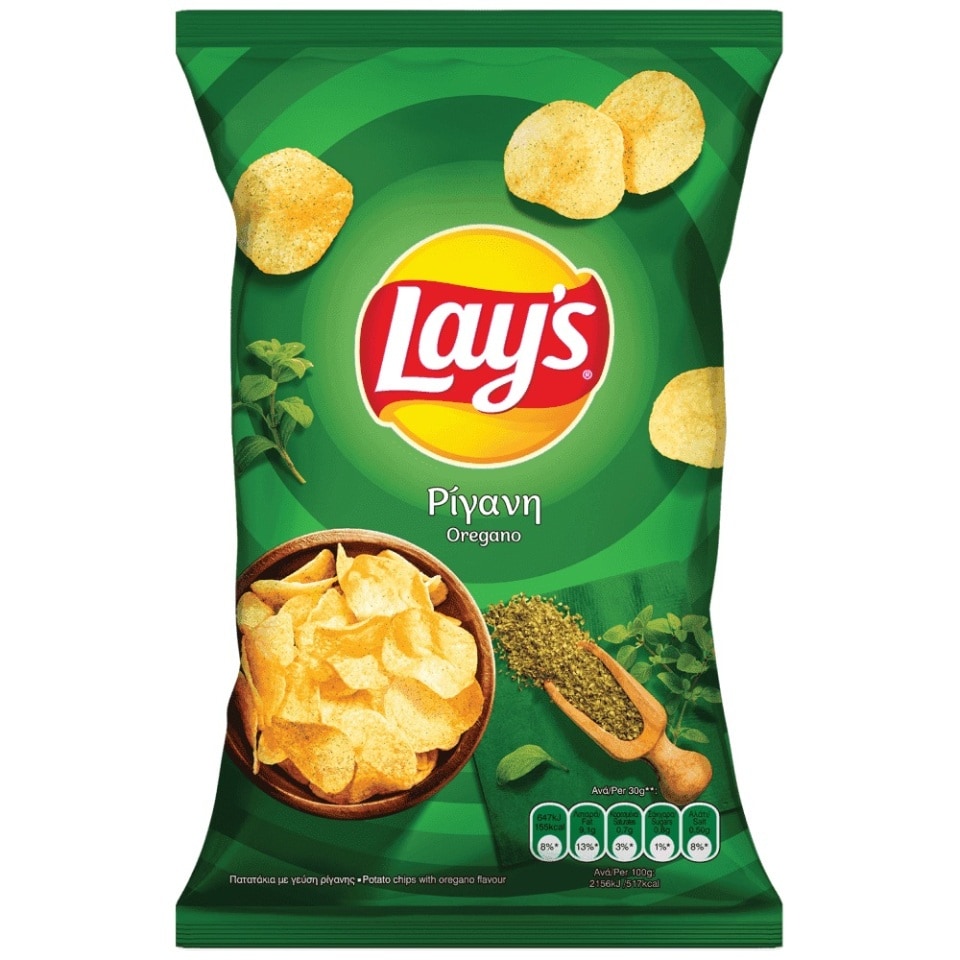 LAYS Τσιπς Ρίγανη 70g