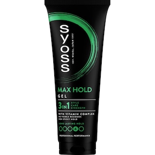 SYOSS | Gel Χτενίσματος Max Hold 250 ml