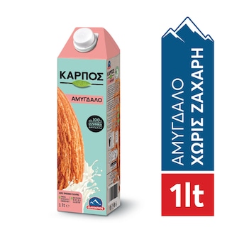 ΟΛΥΜΠΟΣ | Ρόφημα Καρπός Αμύγδαλο Χωρίς Ζάχαρη 1 Lt