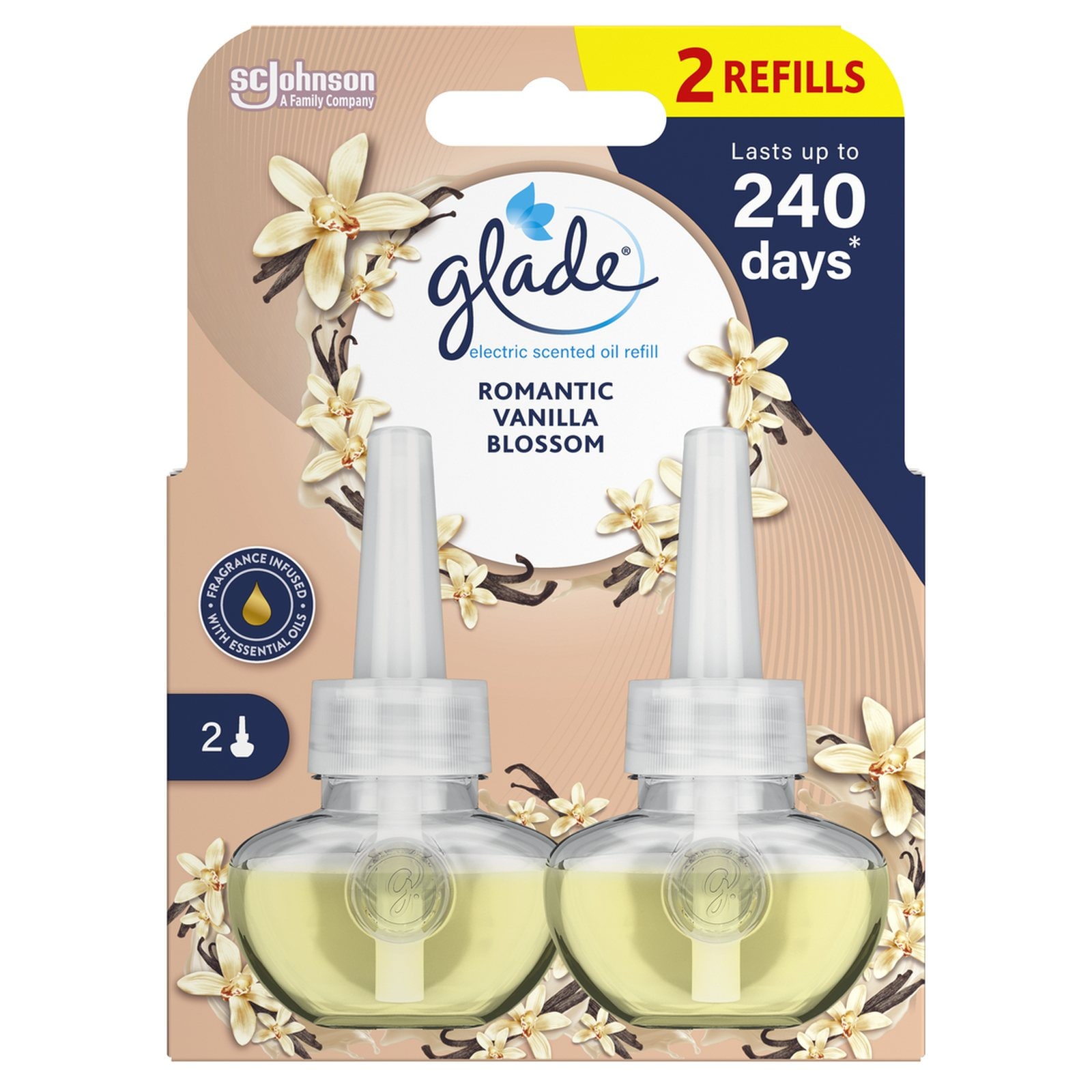 Αρωματικό Χώρου Scented Oil Vanilla Blossom Refill 2x20ml