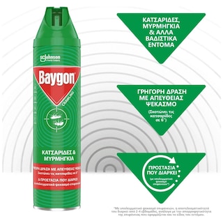 BAYGON | Κατσαριδοκτόνο Spray 400ml