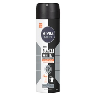 NIVEA | Αποσμητικό Spray Black & White Ultimate 150ml