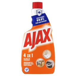 AJAX | Spray Καθαρισμού 4 σε 1 Ανταλλακτικό 500ml