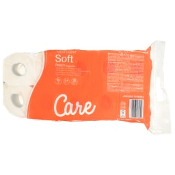 CARE | Χαρτί Υγείας Soft Peach 3 Φύλλα 10 Ρολά 899g