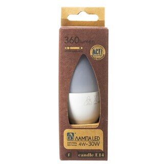 ΑΒ | Λάμπα Led Κερί E14 4W 1 Τεμάχιο