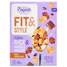 EMMA | Δημητριακά Fit & Style Σοκολάτα Γάλακτος 375g