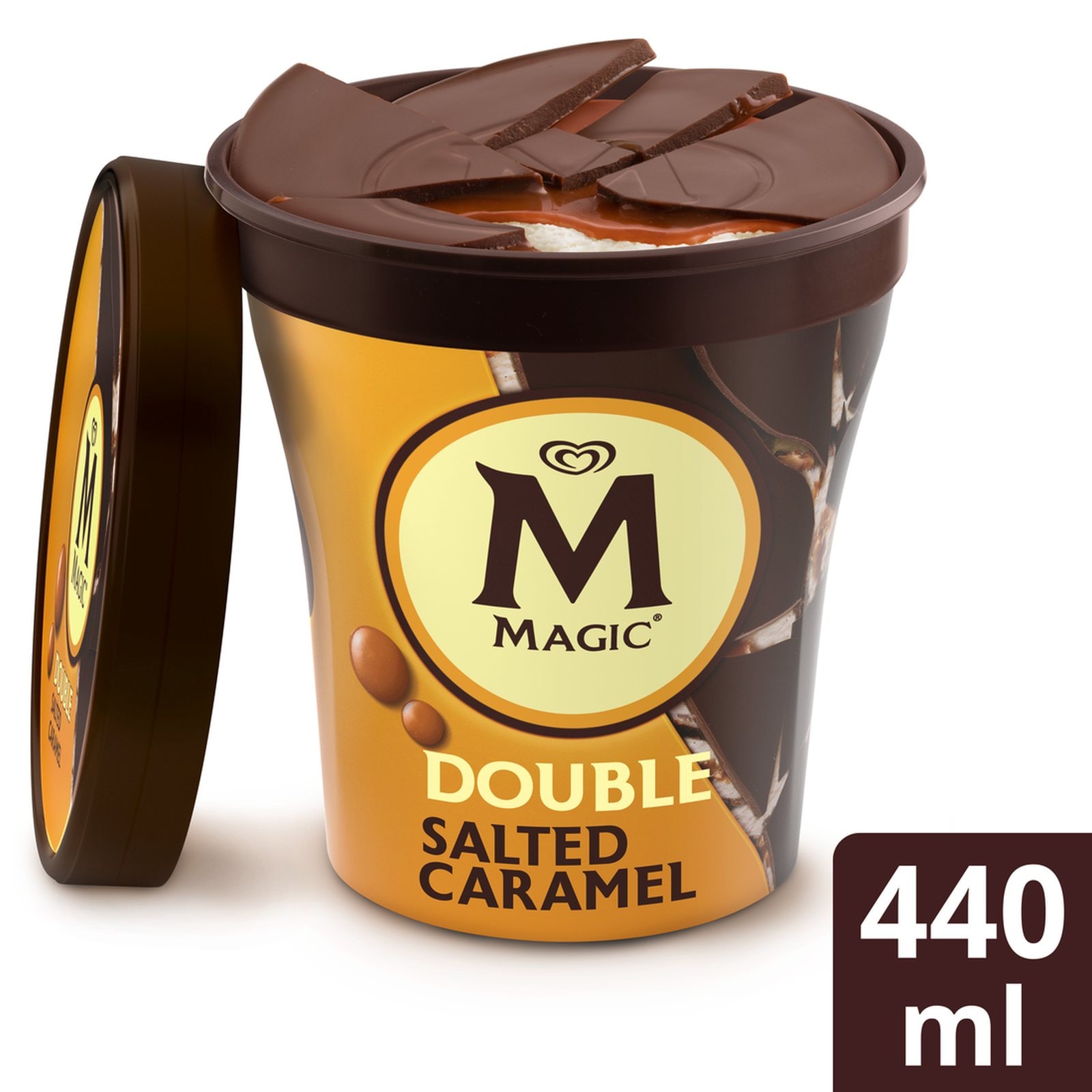 MAGIC Παγωτό Βανίλια Αλατισμένη Καραμέλα 440ml