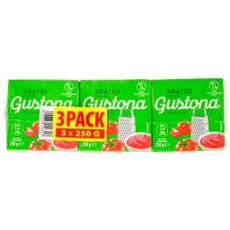 GUSTONA | Τομάτα στο Τρίφτη 3x250g