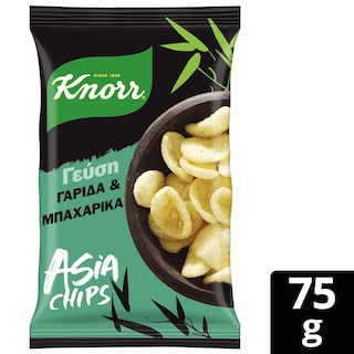 KNORR | Asia Chips Γαρίδας με Μπαχαρικά 75g