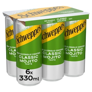 SCHWEPPES | Αναψυκτικό Mojito Κουτί 6x330ml