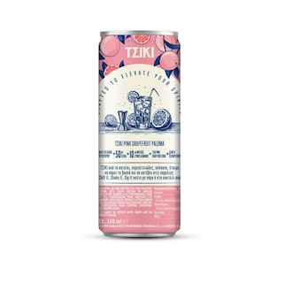 TSIKI | Pink Grapefruit Soda Κουτί 330ml
