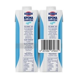 ΦΑΓΕ | Κρέμα Γάλακτος Light 2x330ml