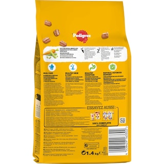PEDIGREE | Σκυλοτροφή Adult Πουλερικά και Λαχανικά 1.4kg