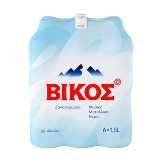 ΒΙΚΟΣ | Νερό Φυσικό Μεταλλικό 6x1.5lt
