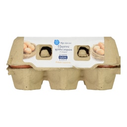 ΑΒ ΕΠΙΛΟΓΗ | Αυγά Εξαιρετικά Φρέσκα Αχυρώνα Large 6 Τεμάχια