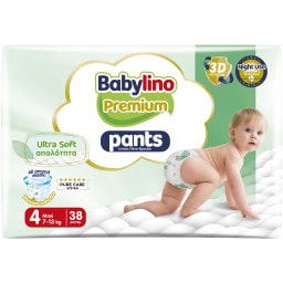 BABYLINO | Πάνες Βρακάκι Premium Pants Νο4 38 Τεμάχια