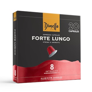 DIMELLO | Κάψουλες Καφέ Espresso Forte Lungo 20x5.6g