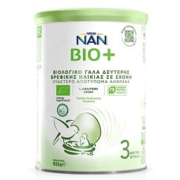 NAN | Γάλα Βρεφικό Σκόνη Bio+ 3 800g