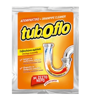 TUBOFLO | Αποφρακτικό Σκόνη Ζεστό Νερό 60g