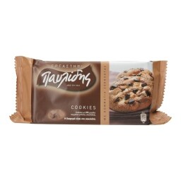 ΠΑΥΛΙΔΗΣ | ΕΡΓΑΣΤΗΡΙ ΠΑΥΛΙΔΗΣ | ΜΠΙΣΚΟΤΑ COOKIES ΣΟΚΟΛΑΤΑΣ 184 GR