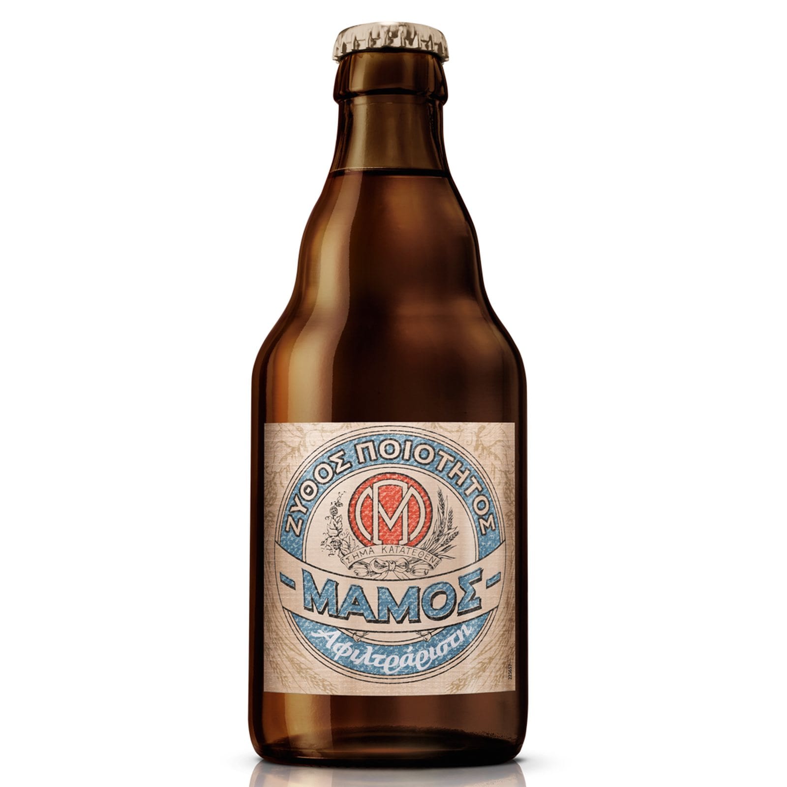 ΜΑΜΟΣ Μπύρα Αφιλτράριστη Pilsner Φιάλη 330ml