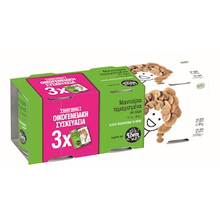 ΕΔΕΜ | Μανιτάρια Τεμαχισμένα 3x105g