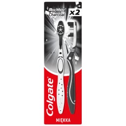 COLGATE | Οδοντόβουρτσα Max White Charcoal 2 Τεμάχια