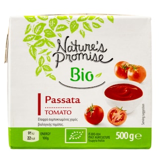 NATURES PROMISE BIO | Τομάτα Passata Bio 500g