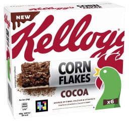 KELLOGGS | Μπάρες Δημητριακών Corn Flakes Cocoa 6x24g