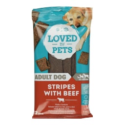 LOVED BY PETS | Σνακ Σκύλων Μοσχάρι Φέτες 120g