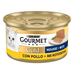 GOURMET | Γατοτροφή Gold Μους Κοτόπουλο 85g