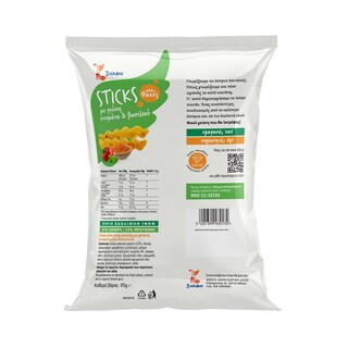 3Α | Sticks Φακής Ντομάτα και Βασιλικός Vegan 85g
