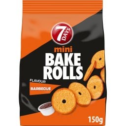 7DAYS | Mini Bake Rolls Barbeque 150g