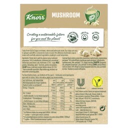 KNORR | Μανιταρόσουπα Quick Soup 45g