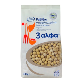 3Α | Ρεβίθια Αποφλοιωμένα Ελληνικά 500g